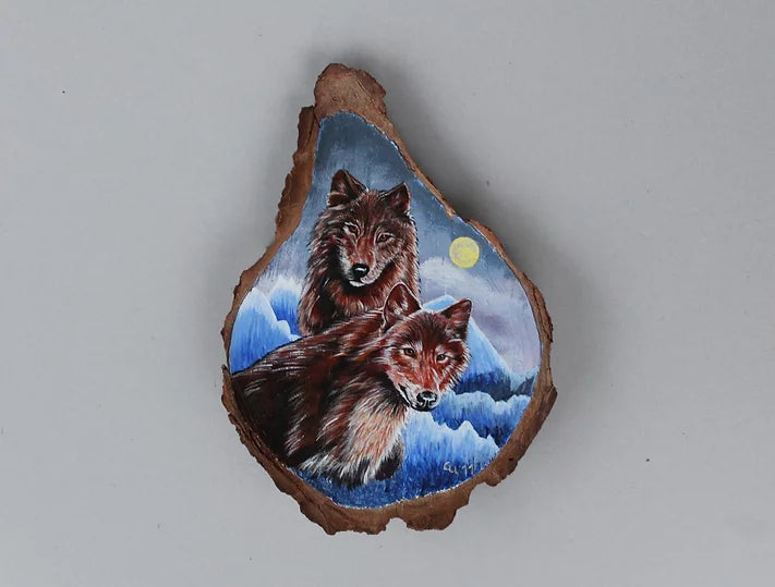 11(61) Bild auf Holz